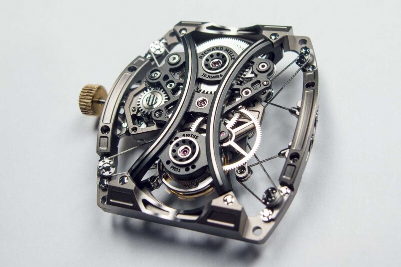 【SIHH 2018】RICHARD MILLE為承受撞擊而設(shè)計(jì)的陀飛輪表！