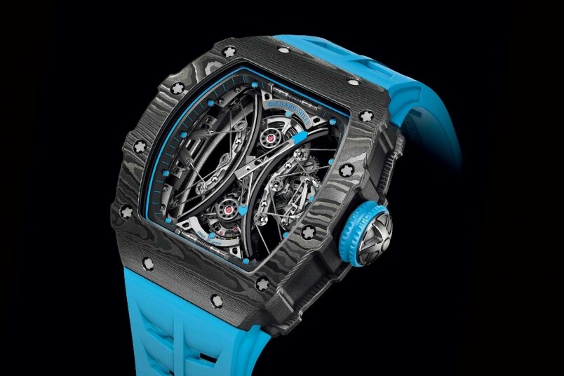 【SIHH 2018】RICHARD MILLE為承受撞擊而設(shè)計(jì)的陀飛輪表！