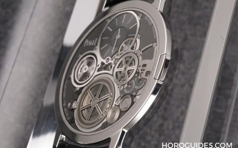 機芯加表殼2mm世界最薄的超薄表PIAGET Altiplano Ultimate Concept