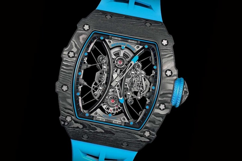 【SIHH 2018】RICHARD MILLE為承受撞擊而設(shè)計(jì)的陀飛輪表！