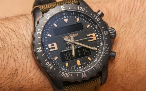 百年靈Chronospace軍用腕表上手體驗