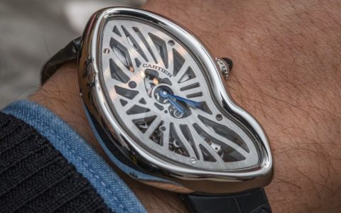 卡地亞Crash Skeleton男士腕表