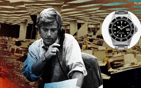 觀看電影慶祝與羅伯特·雷德福(Robert Redford)的紅色潛水艇一起在“所有總統(tǒng)的男人”中觀看電影一周年