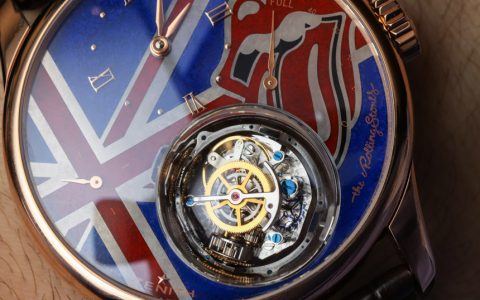 真力時學院Christophe Colomb致敬滾石樂隊腕表