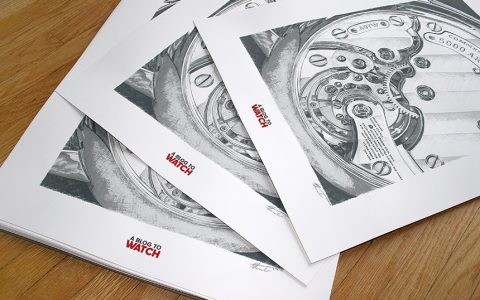 紀念aBlogtoWatch上發表的5000多篇手表文章的藝術