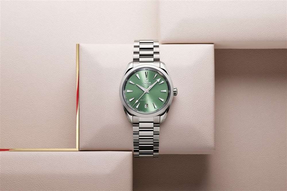 歐米茄 Aqua Terra 38 綠色