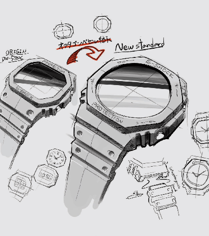 形狀的背后G-SHOCK如何打造現(xiàn)代設(shè)計標(biāo)志