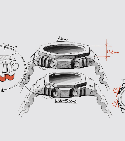 形狀的背后G-SHOCK如何打造現(xiàn)代設(shè)計標(biāo)志