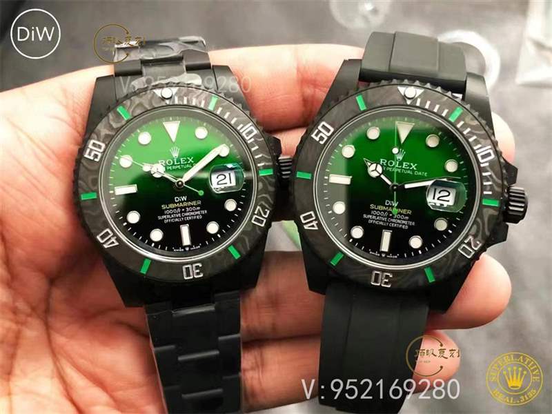 VS廠勞力士DIW鍍黑改裝水鬼新品搭配3135機(jī)芯做工怎么樣