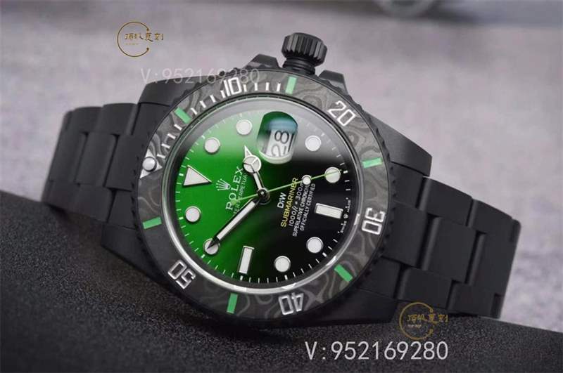 VS廠勞力士DIW鍍黑改裝水鬼新品搭配3135機(jī)芯做工怎么樣