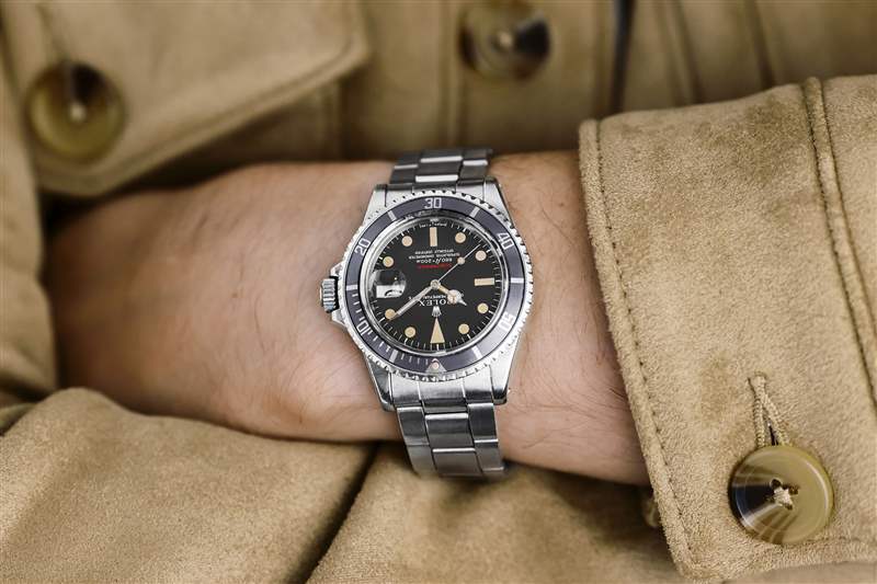 1971年勞力士“紅色”潛航者Ref.?1680帶盒子和收據通過豐富的福登