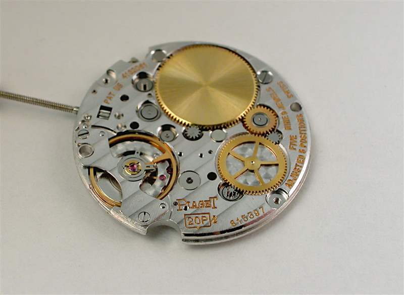 伯爵 20P，基礎(chǔ)機芯 Jean Lassale 口徑 1200。