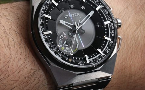 西鐵城Eco-Drive Satellite Wave F100 GPS手表上手