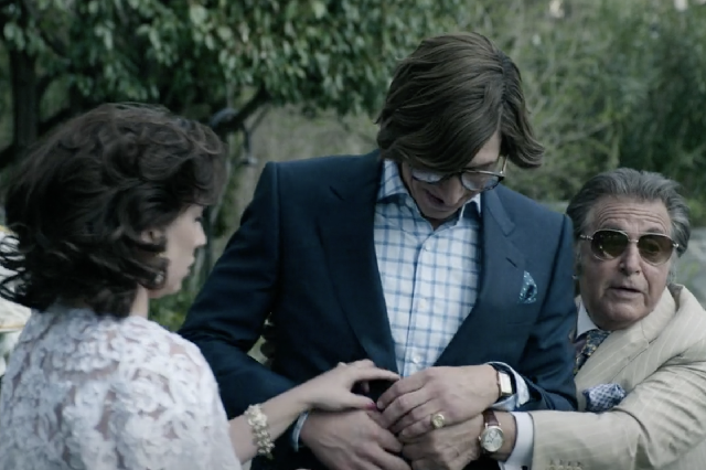 《古馳之家》中的司機(jī)和帕西諾