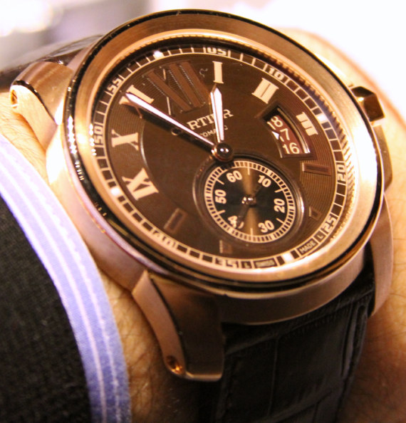 卡地亞配備1904 MC機(jī)芯腕表