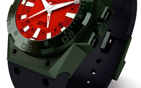 Linde Werdelin希望你羨慕綠色：圣誕節(jié)精神與新的硬綠色 DLC 元素和雙計時器手表