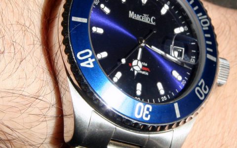 馬塞洛Marcello C. Nettuno 3和Tridente潛水腕表之間的差異