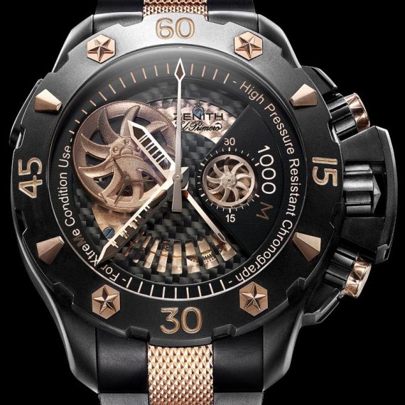 真力時挑戰極致黃金