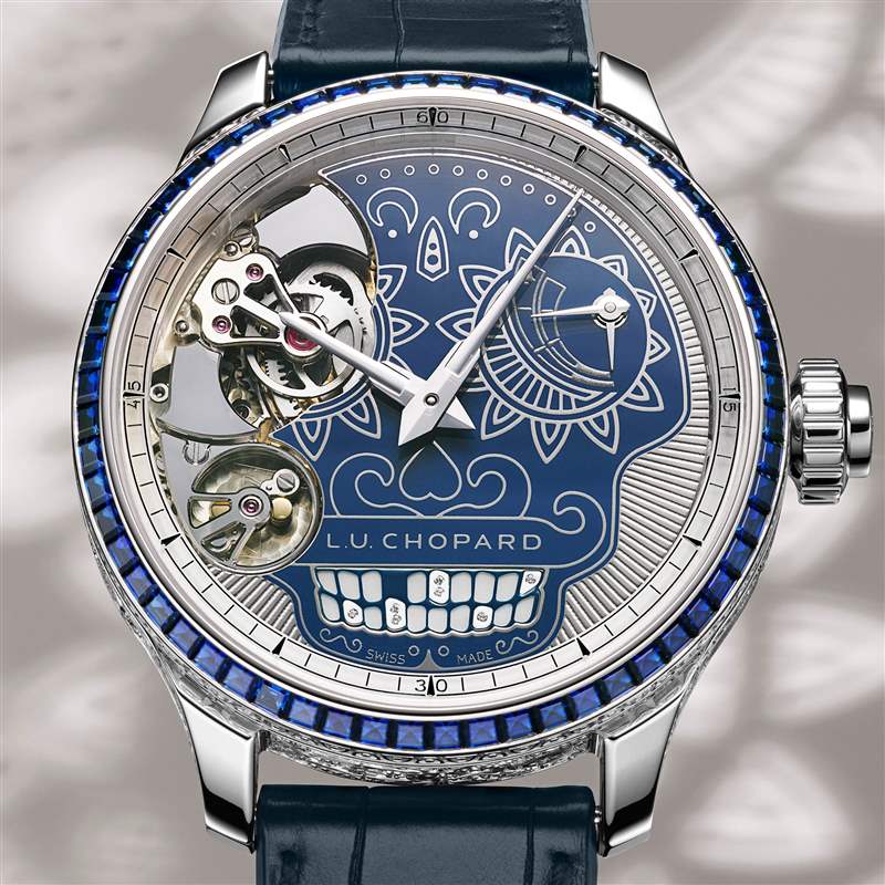 表盤，Chopard Full Strike Dia De Los Muertos 三問報時裝置