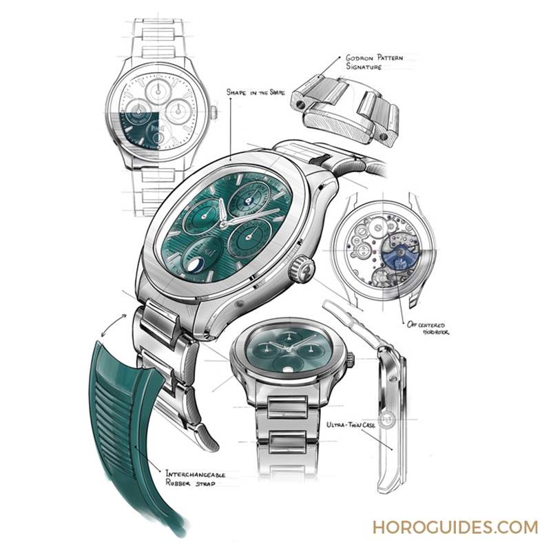 PIAGET - 閃耀盛世風(fēng)華的綠面｜Piaget Polo系列礦石綠超薄萬(wàn)年歷自動(dòng)腕表