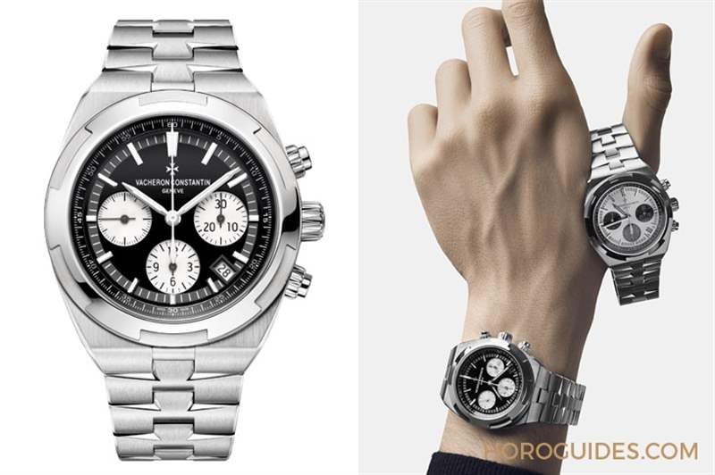 VACHERON CONSTANTIN - 黑白配，江詩丹頓Overseas計(jì)時(shí)熊貓面登場