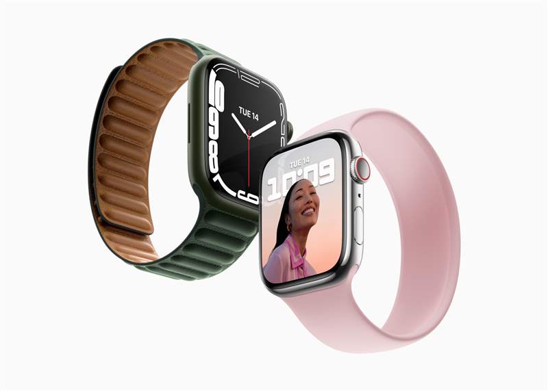 介紹Apple Watch Series 7：更大的屏幕，更難破解