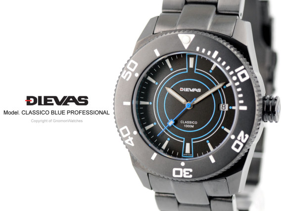 迪瓦斯Dievas經(jīng)典藍(lán)色腕表