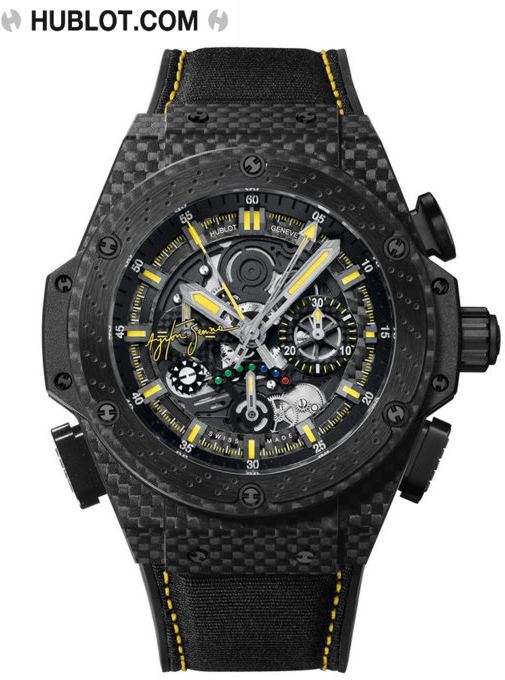 Hublot Senna 1 宇舶表王權埃爾頓塞納限量版708.QX.1129腕表