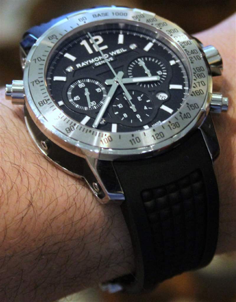 蕾蒙威（Raymond Weil）納布科計時碼表