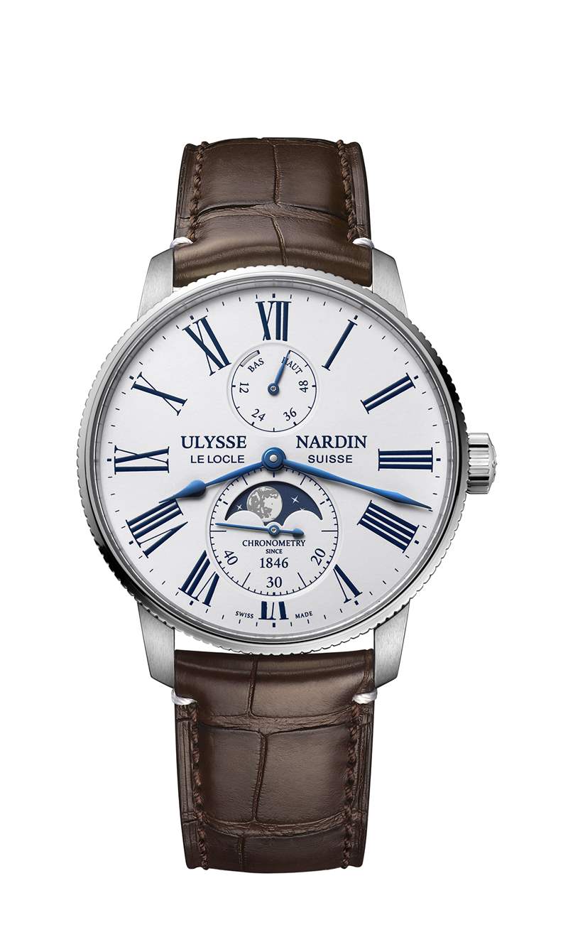 Ulysse Nardin以這四款全新設(shè)計(jì)向月球?qū)懬闀?shū)