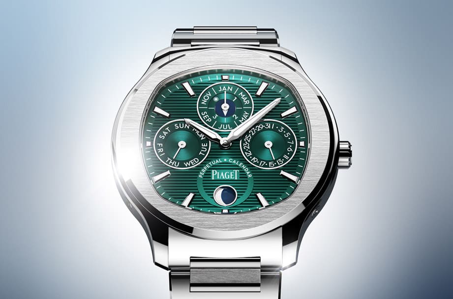 伯爵不銹鋼Polo運動表首度推出超薄萬年歷功能