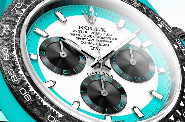 洋溢加勒比海藍(lán)天白云的勞力士Daytona讓人放松心情
