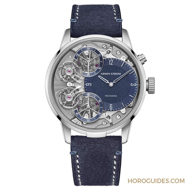 ARMIN STROM - 湛藍入作，Armin Strom鏡像共振腕表新色亮相