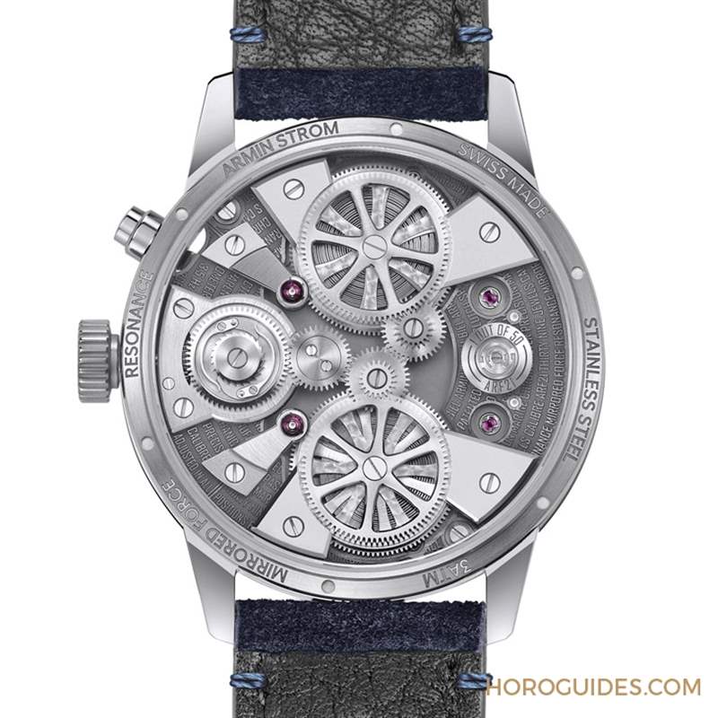 ARMIN STROM - 湛藍入作，Armin Strom鏡像共振腕表新色亮相