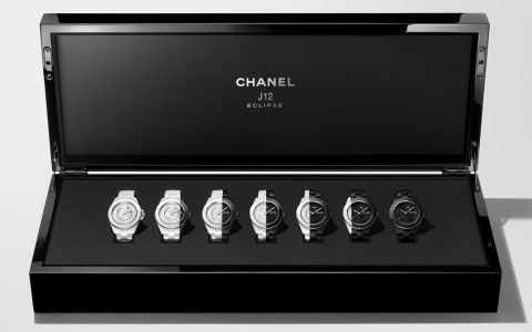 以黑白配的各種可能性，詮釋月蝕的模樣｜CHANEL J12腕表的黑白實驗