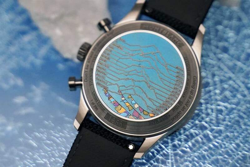 Montblanc 1858 Geosphere 計(jì)時(shí)腕表 0 Oxygen The 8000