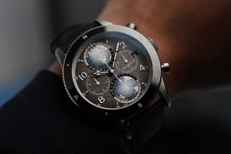 Montblanc 1858 Geosphere 計(jì)時(shí)腕表 0 Oxygen The 8000 限量版