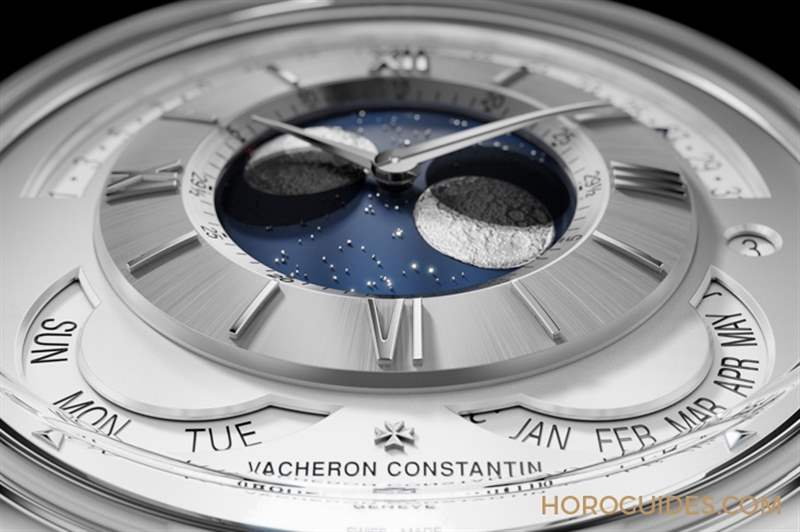 VACHERON CONSTANTIN - 江詩丹頓雙面復雜巨作：置中演繹南北月相，實時捕捉天文星象｜閣樓工匠雙月超卓復雜功能腕表