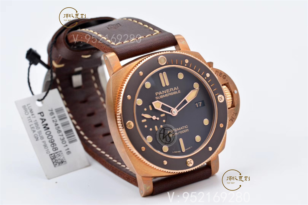 第四代青銅神器VS廠(SBF廠)沛納海pam968做工質(zhì)量好嗎