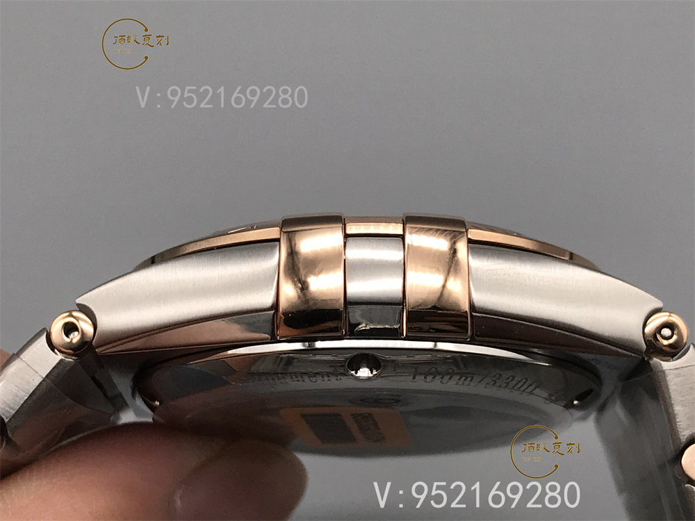 VS廠(SBF廠)歐米茄星座38mm間金白做工如何,對比正品怎么樣