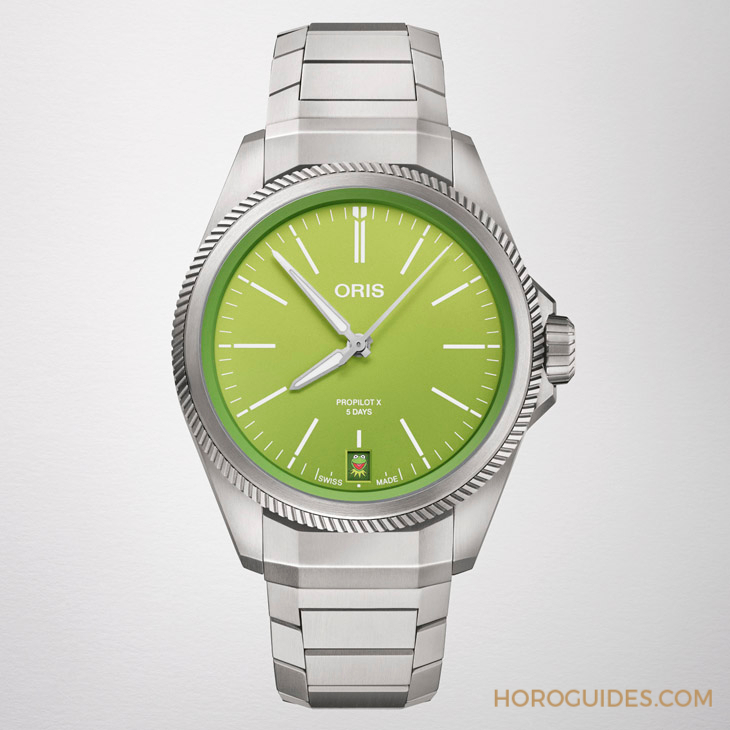 ORIS - 以歡樂為靈感，Oris ProPilot x Kermit聯名腕表