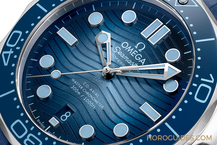 OMEGA - OMEGA海馬系列75周年，夏日藍面11員全新報到！ 色調深淺絕妙對應防水深度