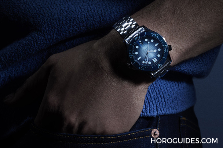 OMEGA - OMEGA海馬系列75周年，夏日藍面11員全新報到！ 色調深淺絕妙對應防水深度