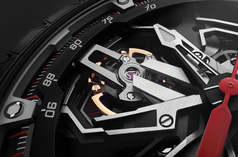 羅杰杜彼王者競速飛返計時碼表含有兩項申請中專利手表設計靈感、特色、規格一次看