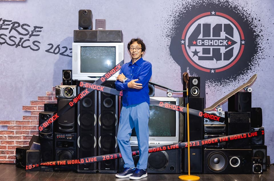 卡西歐G-SHOCK 40周年音樂派對與記者會現場展出年度話題新作
