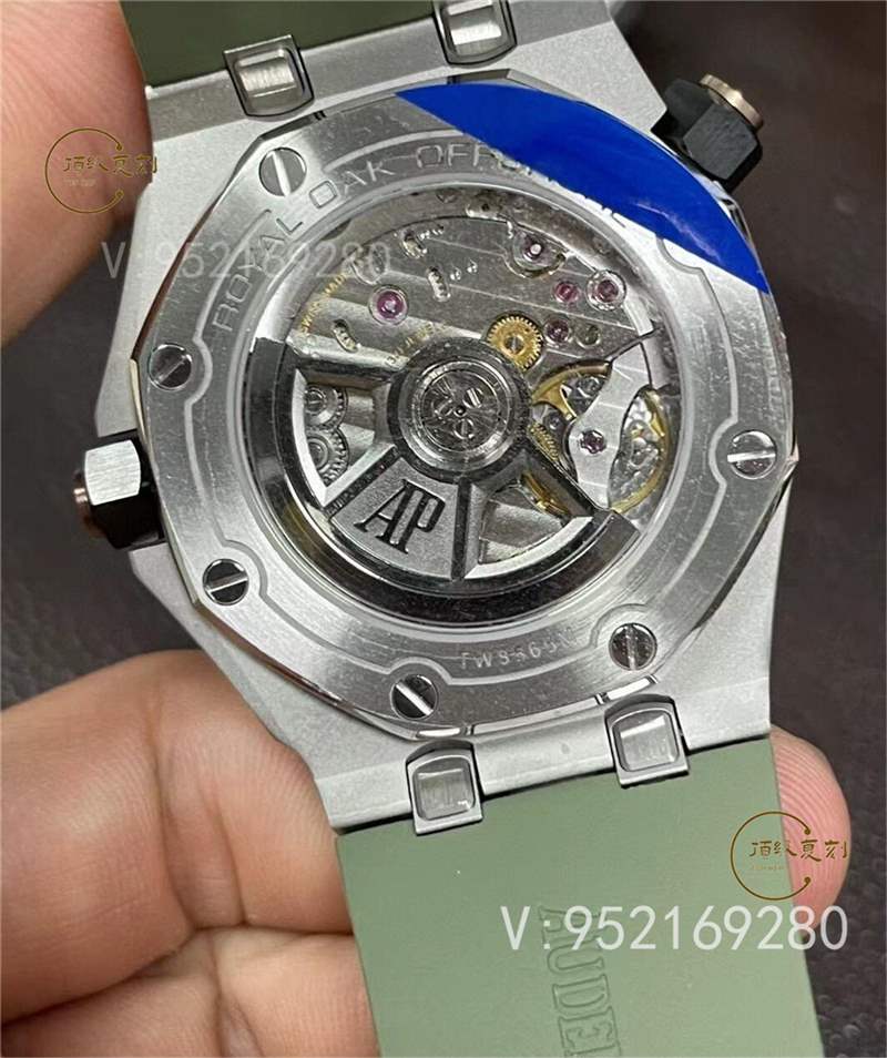 APS廠愛彼AP15720真假對比評測,APS廠愛彼15720對比正品區別大嗎