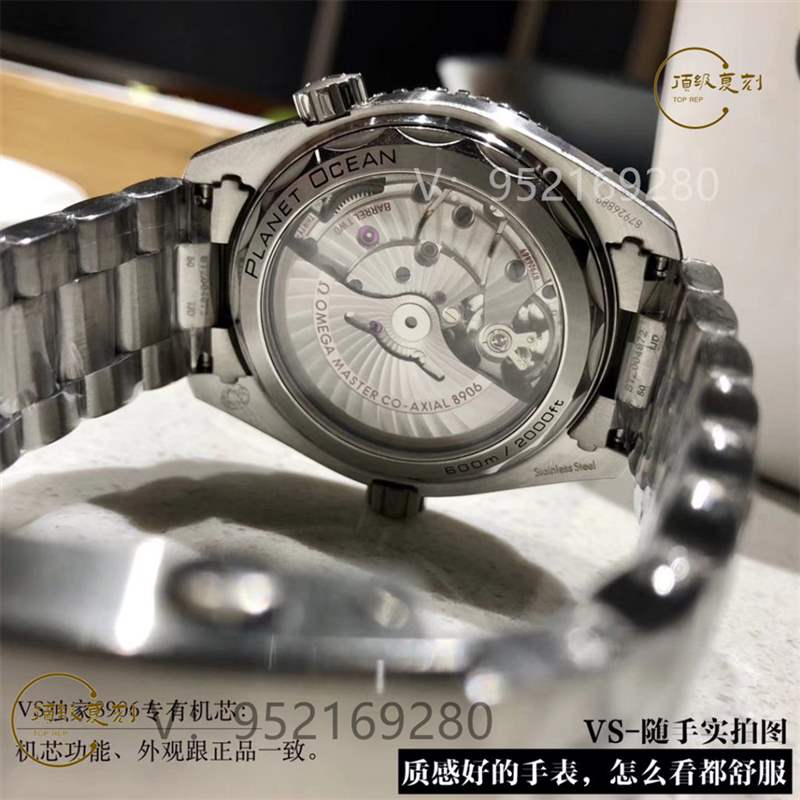 VS廠復(fù)刻天花板太極圈腕表怎么樣,VS廠歐米茄太極圈圈口工藝介紹