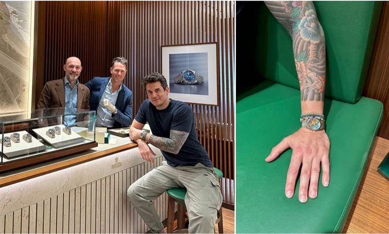 ROLEX - 體會(huì)它，勝過理解它：John Mayer入手的勞力士Day-Date 36「拼圖面」