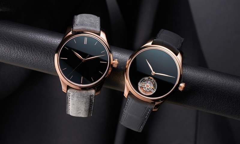 H. MOSER & CIE - 奪目紅金與世上最黑材質(zhì)Vantablack的極致對比｜亨利慕時勇創(chuàng)者系列Vantablack?概念表新作