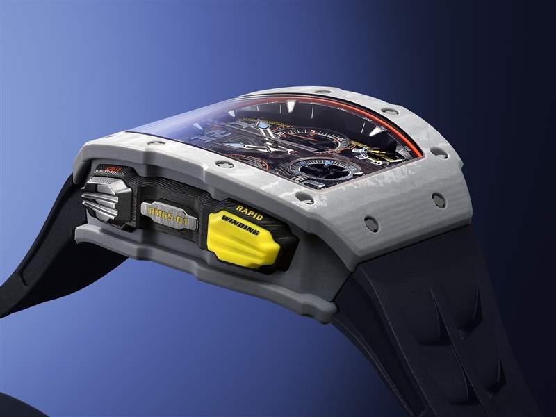 『新表』理查米爾推出灰色石英纖維表殼版RM 65-01 Split Seconds Chronograph雙追針計(jì)時(shí)碼表